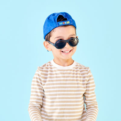 Kids' Sunglasses | Aviator | Black Ops Black