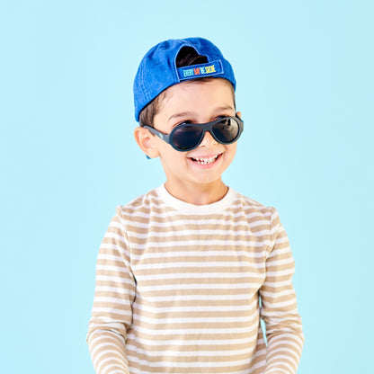 Kids' Sunglasses | Aviator | Black Ops Black