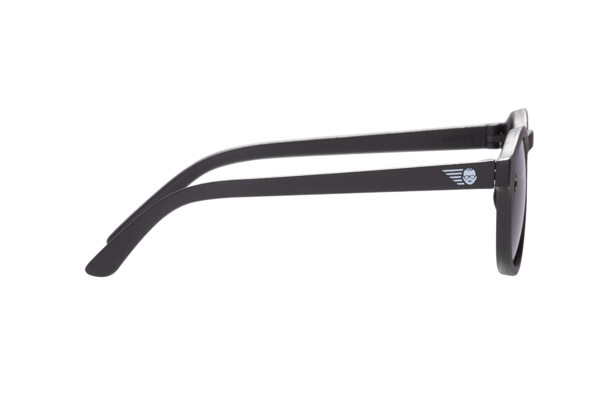 Non-Polarized Keyhole Sunglasses | Jet Black