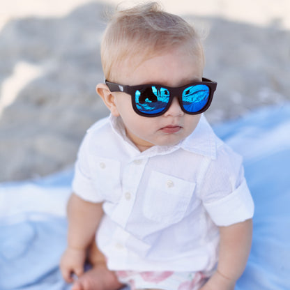 Polarized Navigator Sunglasses | Jet Black