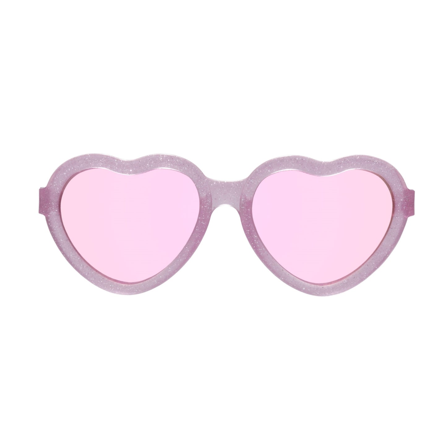Non-Polarized Mirrored Heart Sunglasses | Sparkle Squad