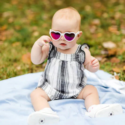 Non-Polarized Mirrored Heart Sunglasses | The Sweetheart