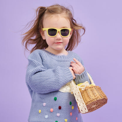 Non-Polarized Navigator Sunglasses | Lemon Zest