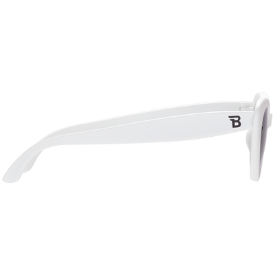 Non-Polarized Cat-Eye Sunglasses | Wicked White