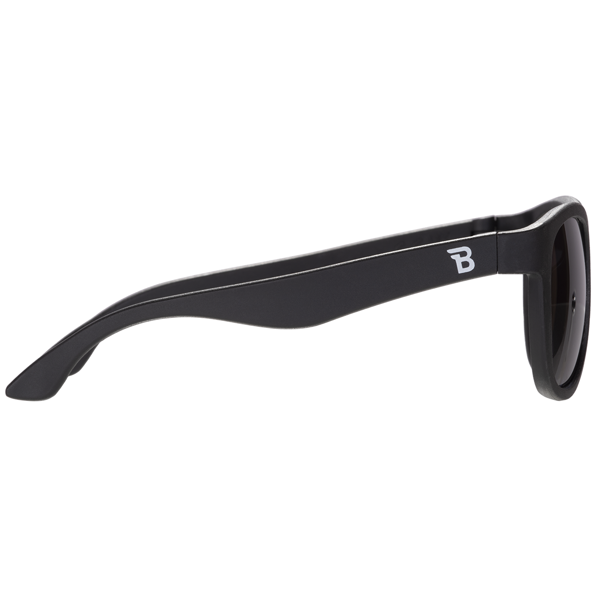 Polarized Navigator Sunglasses | Jet Black Smoke Lenses