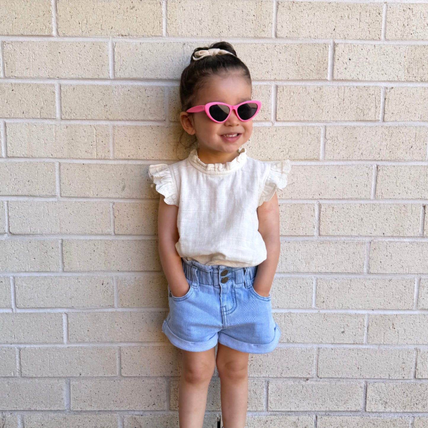 Non-Polarized Cat-Eye Sunglasses | Think Pink