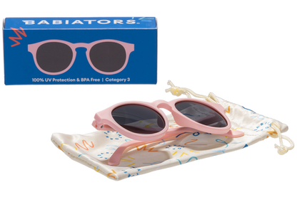 Non-Polarized Keyhole Sunglasses | Ballerina Pink