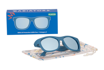 Polarized Navigator Sunglasses | Midnight Blue