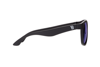 Polarized Navigator Sunglasses | Jet Black