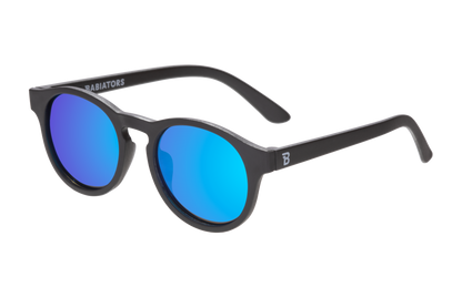 Polarized Keyhole Sunglasses | Jet Black