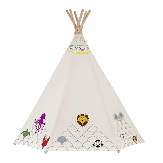 Play Tent | Visit At The Zoo Tent