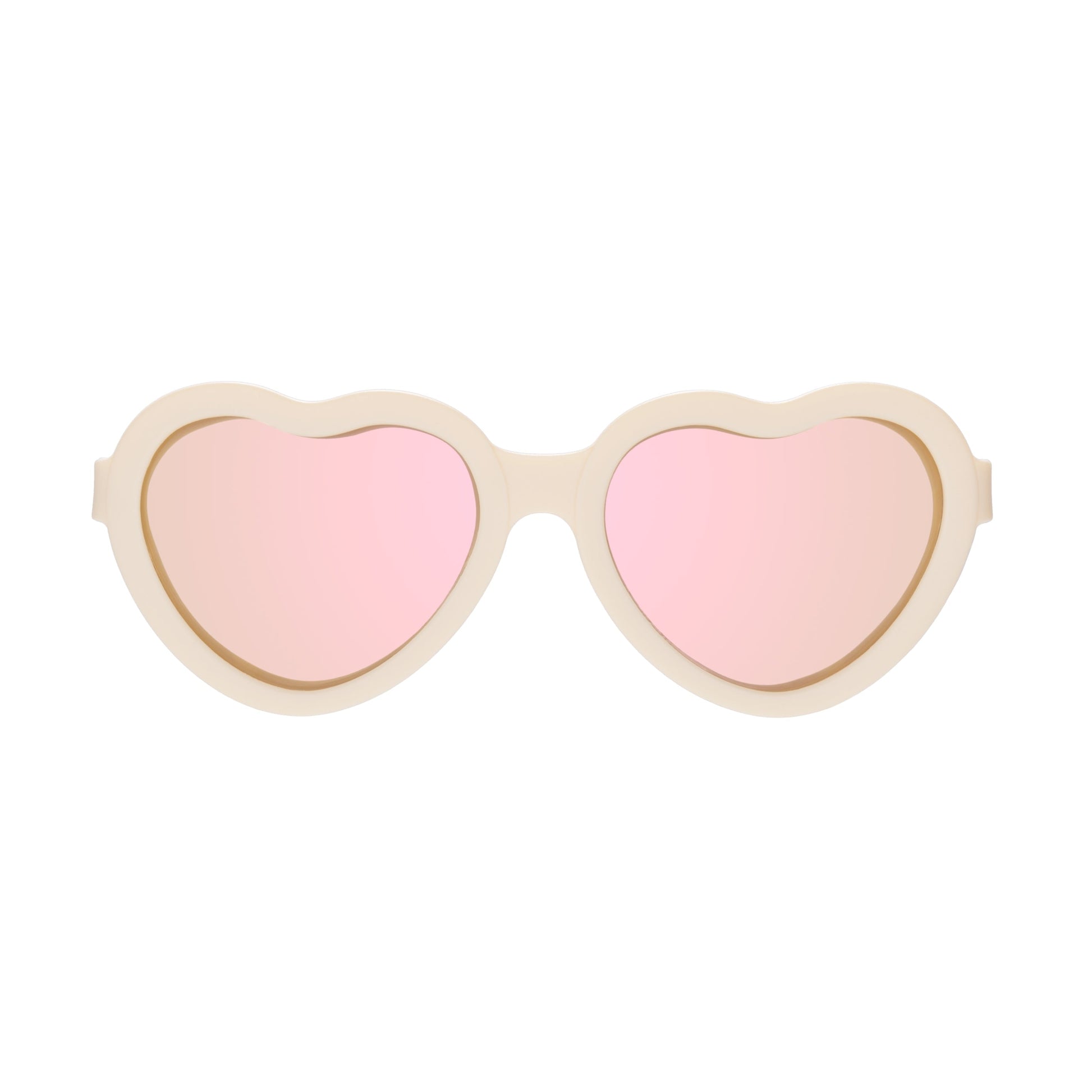 Polarized Heart Sunglasses | Sweet Cream