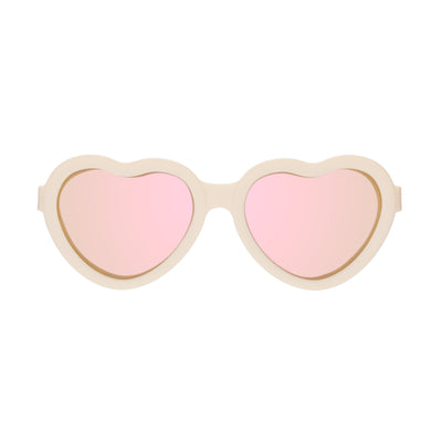 Polarized Heart Sunglasses | Sweet Cream