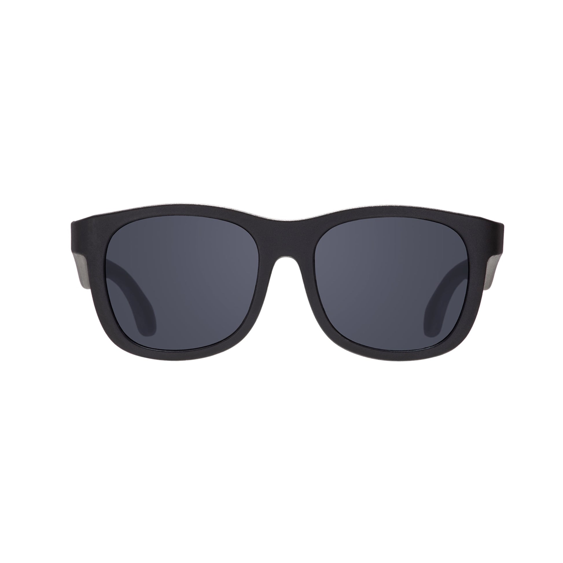 Polarized Navigator Sunglasses | Jet Black Smoke Lenses