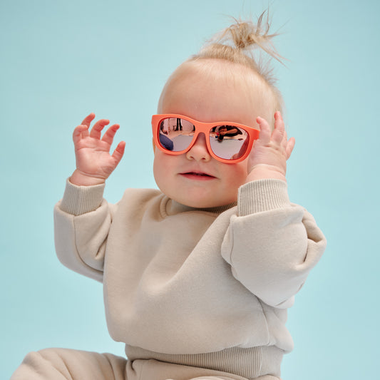 Polarized Navigator Sunglasses | Perfectly Papaya