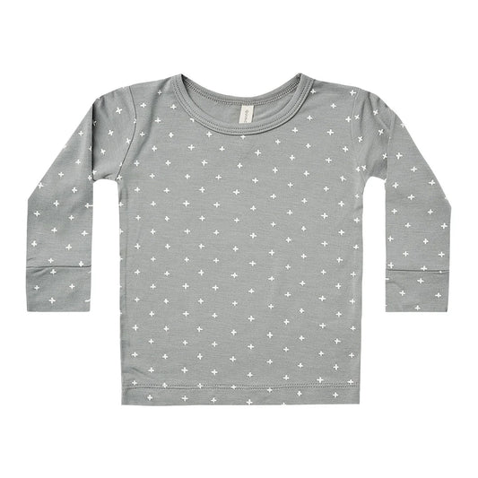 Bamboo Long Sleeve Tee  |  Ocean