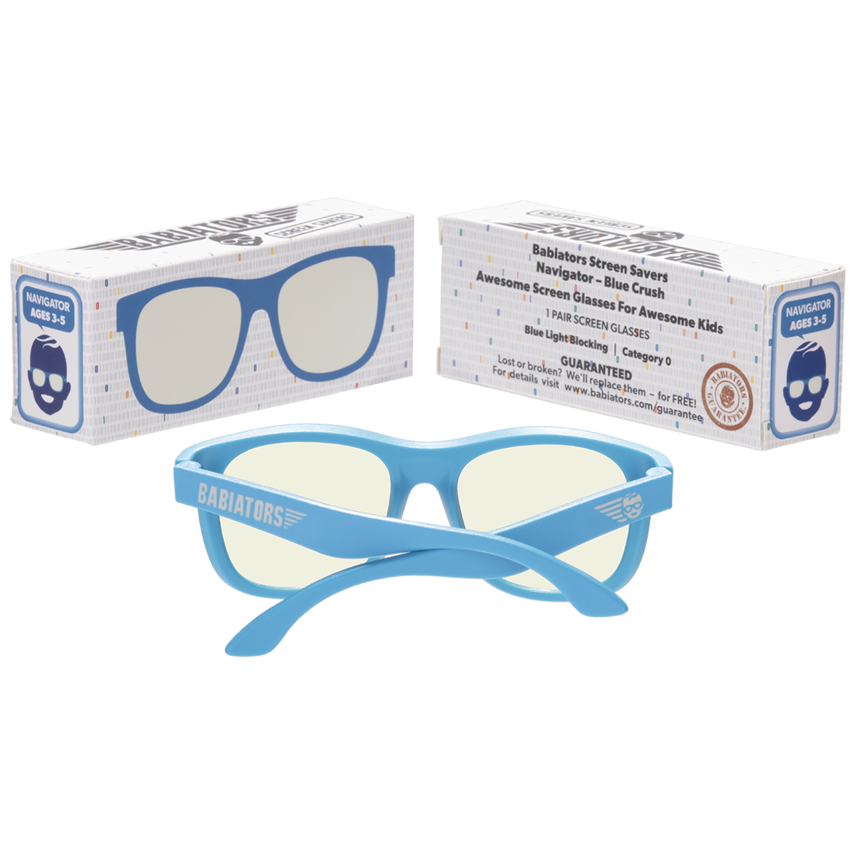 Navigator Blue Light Screen Saver Glasses | Blue Crush