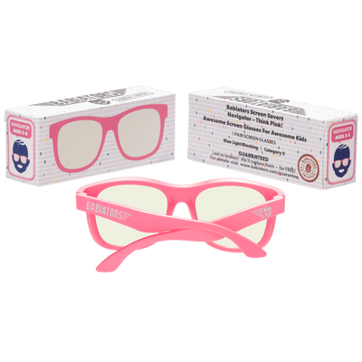 Navigator Blue Light Screen Saver Glasses | Think Pink