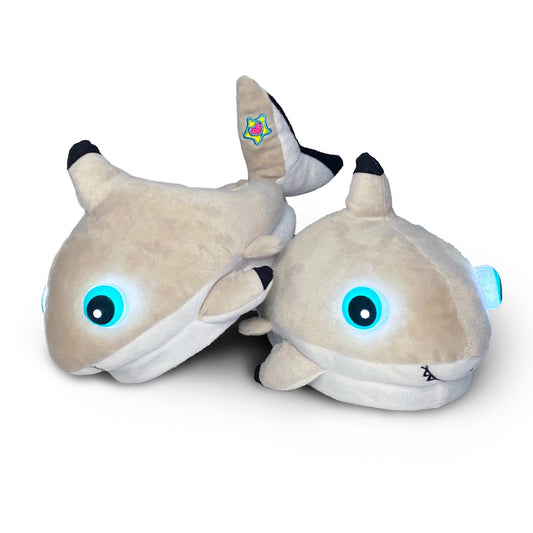 Shark Light-Up Slippers
