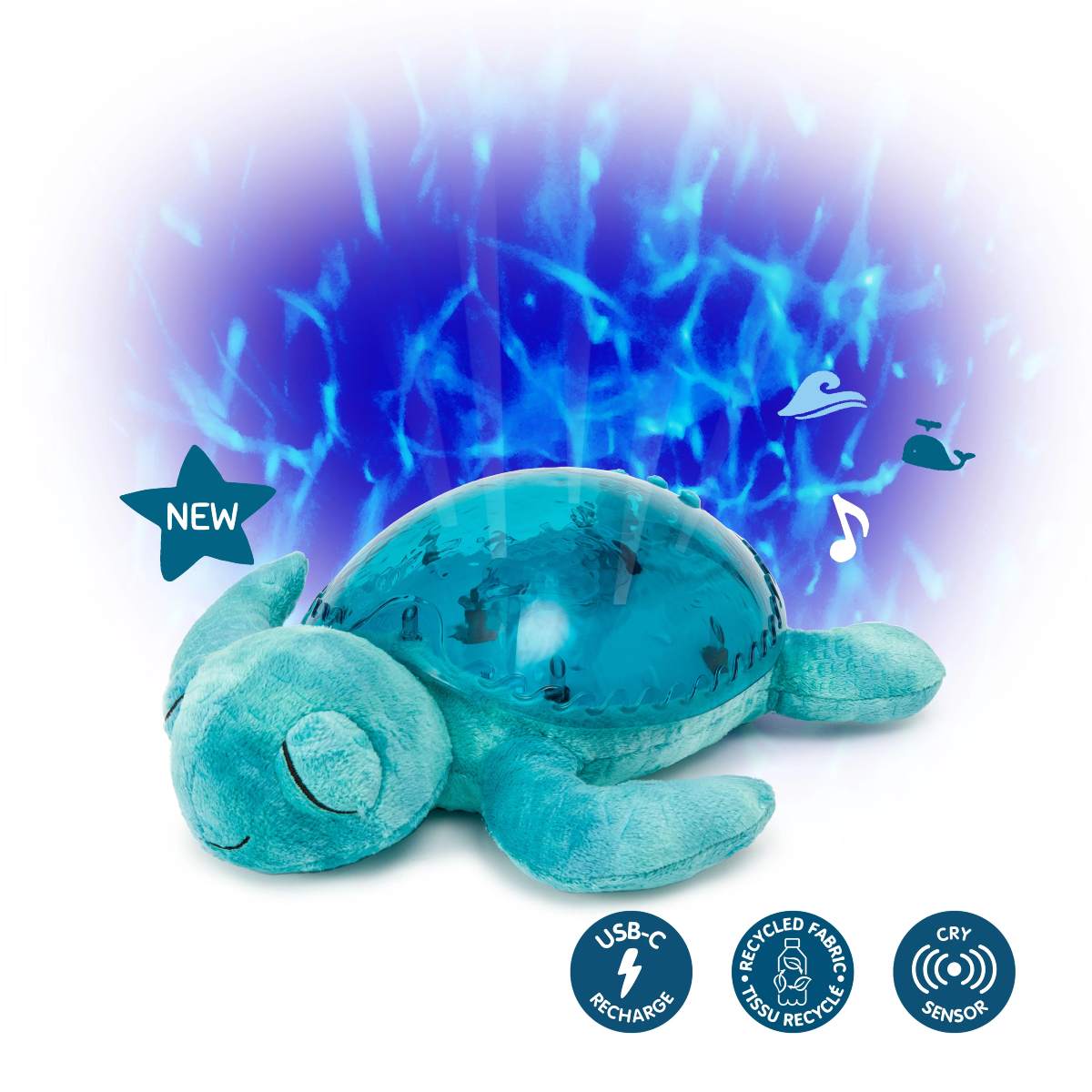 Tranquil Turtle Rechargeable | Aqua