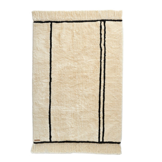 Tribu Collection | Cotton Ecru Rug