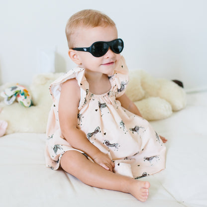 Kids' Sunglasses | Aviator | Black Ops Black