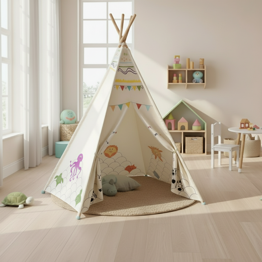 Play Tent | Visit At The Zoo Tent