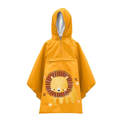 Kids’ Waterproof Rain Poncho with Hood