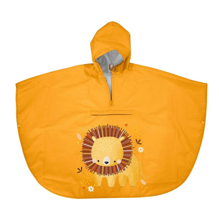 Kids’ Waterproof Rain Poncho with Hood