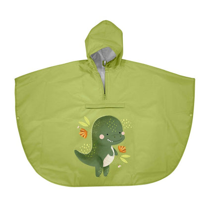 Kids’ Waterproof Rain Poncho with Hood