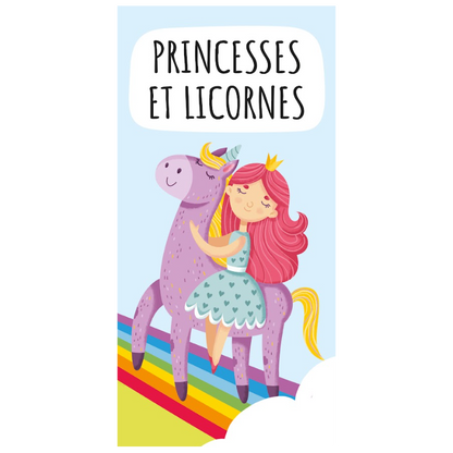 Princesses et licornes | Children’s Puzzle & Storybook Set | French Edition