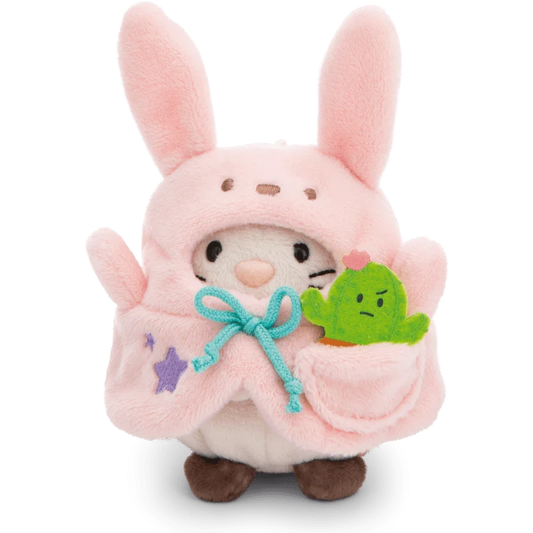 Nici MyMochi 8cm Angry Kitten Plush – Cactus & Rabbit Costume