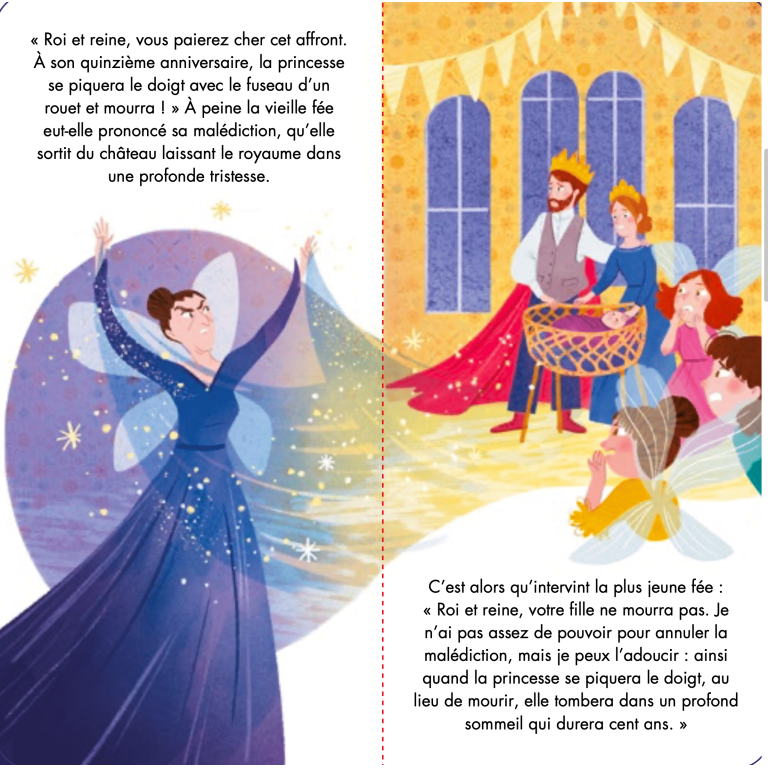 La Belle au bois dormant | Children’s Puzzle & Storybook Set | French Edition