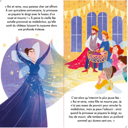 La Belle au bois dormant | Children’s Puzzle & Storybook Set | French Edition