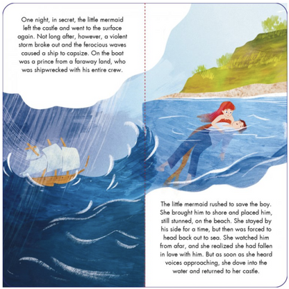 La Petite Sirène | Children’s Puzzle & Storybook Set | French Edition