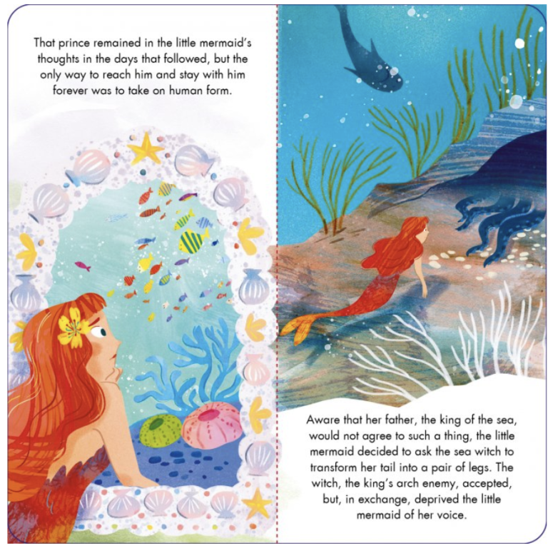 La Petite Sirène | Children’s Puzzle & Storybook Set | French Edition