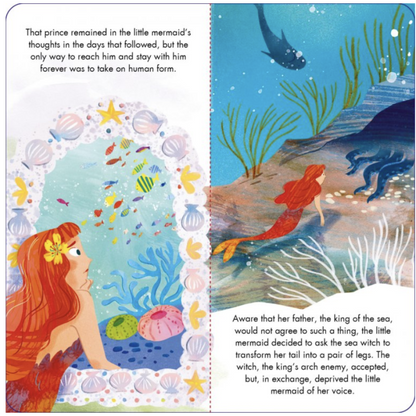 La Petite Sirène | Children’s Puzzle & Storybook Set | French Edition