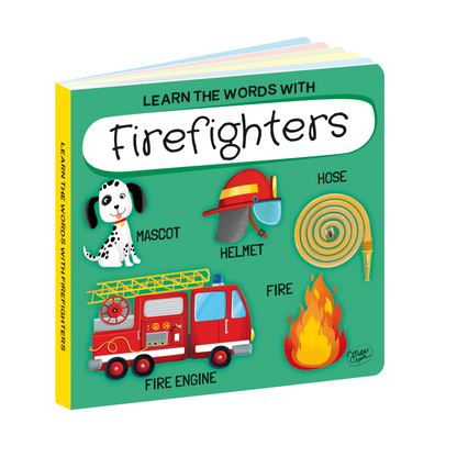 Firefighters Puzzle & Book Activity Set for Kids with Shaped Figures | English Edition
