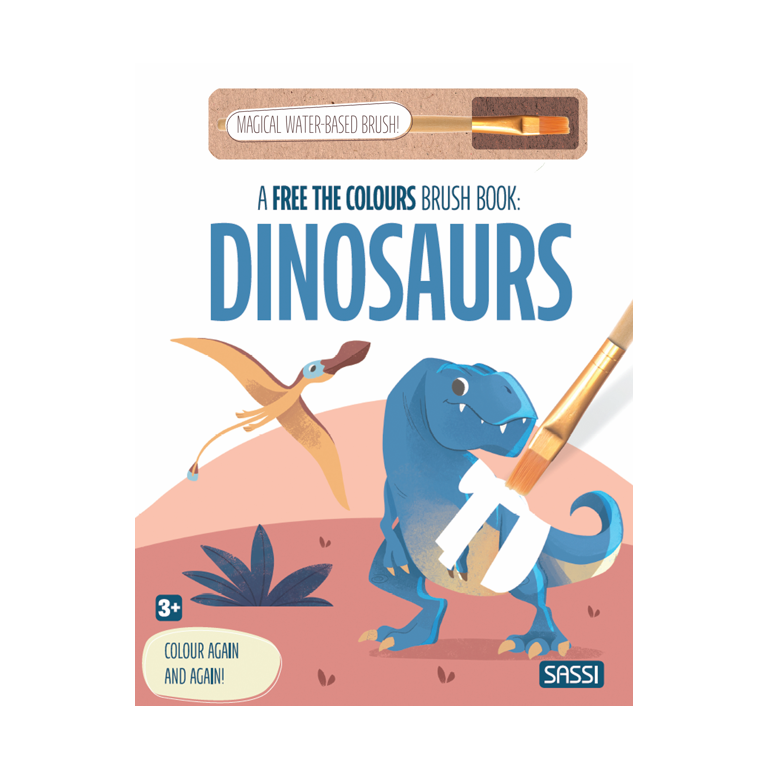 Dinosaurs – Magic Water Reveal Coloring Book