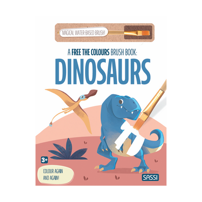 Dinosaurs – Magic Water Reveal Coloring Book