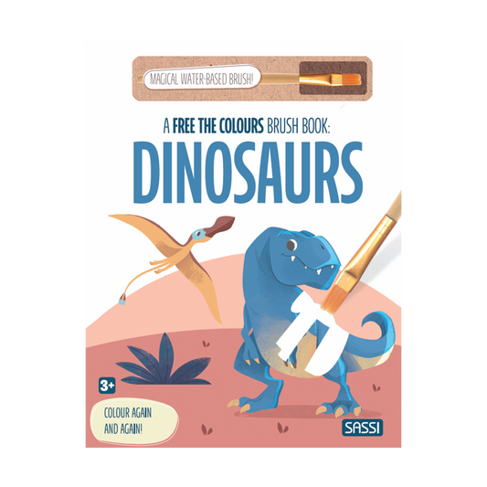 Dinosaurs – Magic Water Reveal Coloring Book