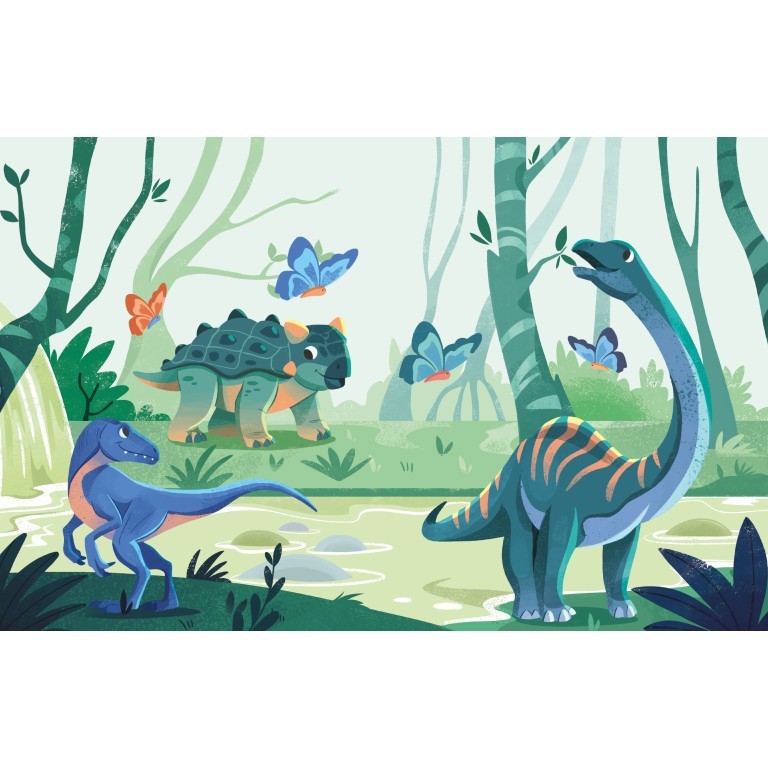 Dinosaurs – Magic Water Reveal Coloring Book