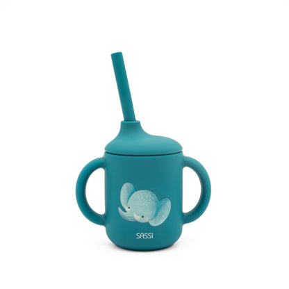 Silicone Straw Cup