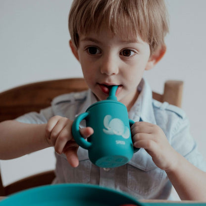 Silicone Straw Cup