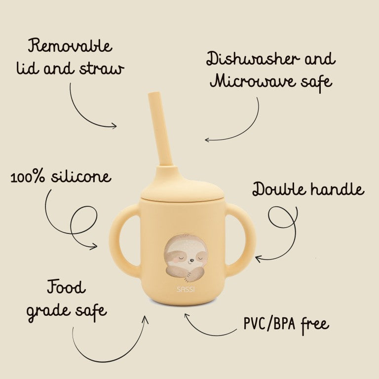 Silicone Straw Cup