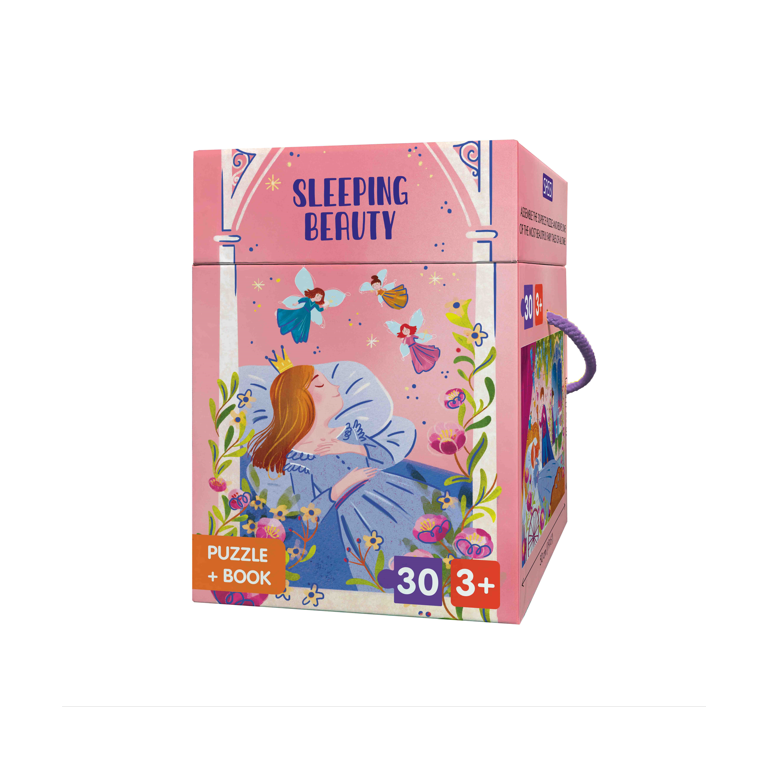 Sleeping Beauty | Children’s Jigsaw Puzzle & Storybook Set | English Edition