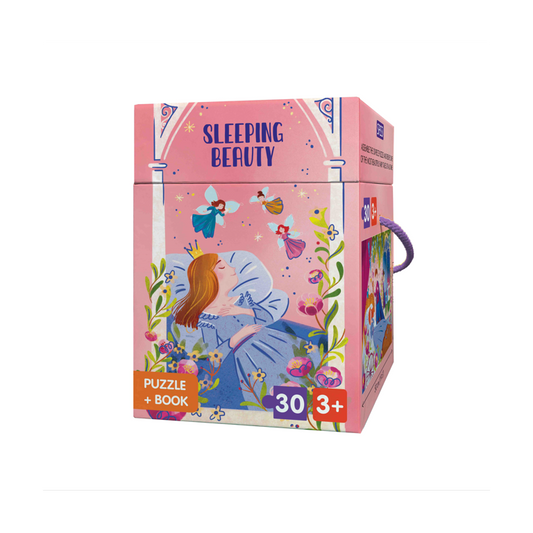 Sleeping Beauty | Children’s Jigsaw Puzzle & Storybook Set | English Edition