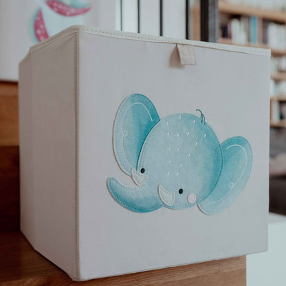 Kids’ Canvas Storage Box – Toy Organizer for Nursery & Bedroom