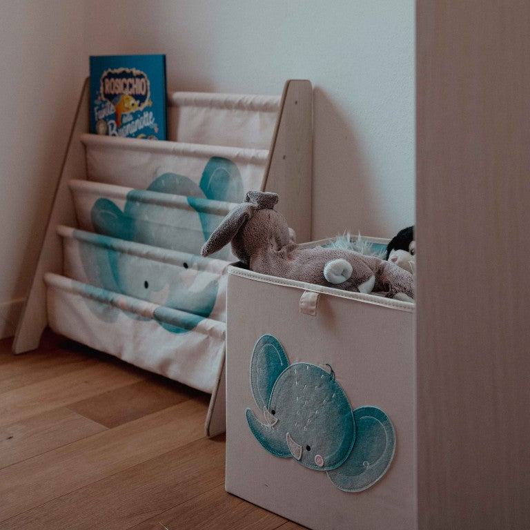 Kids’ Canvas Storage Box – Toy Organizer for Nursery & Bedroom